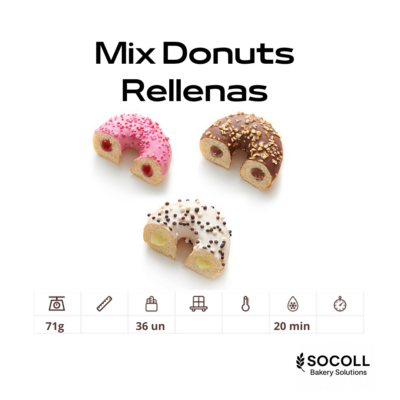 Mix Donuts Rellenas
