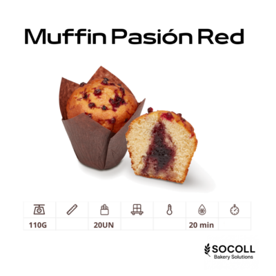 Muffin Pasion Red